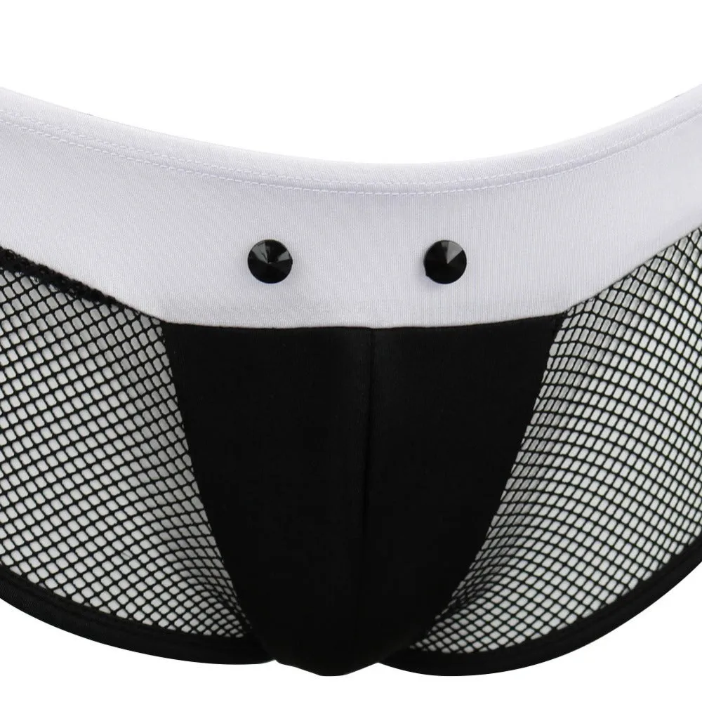 5pcs Mens Sexy Maid Role Play Costume