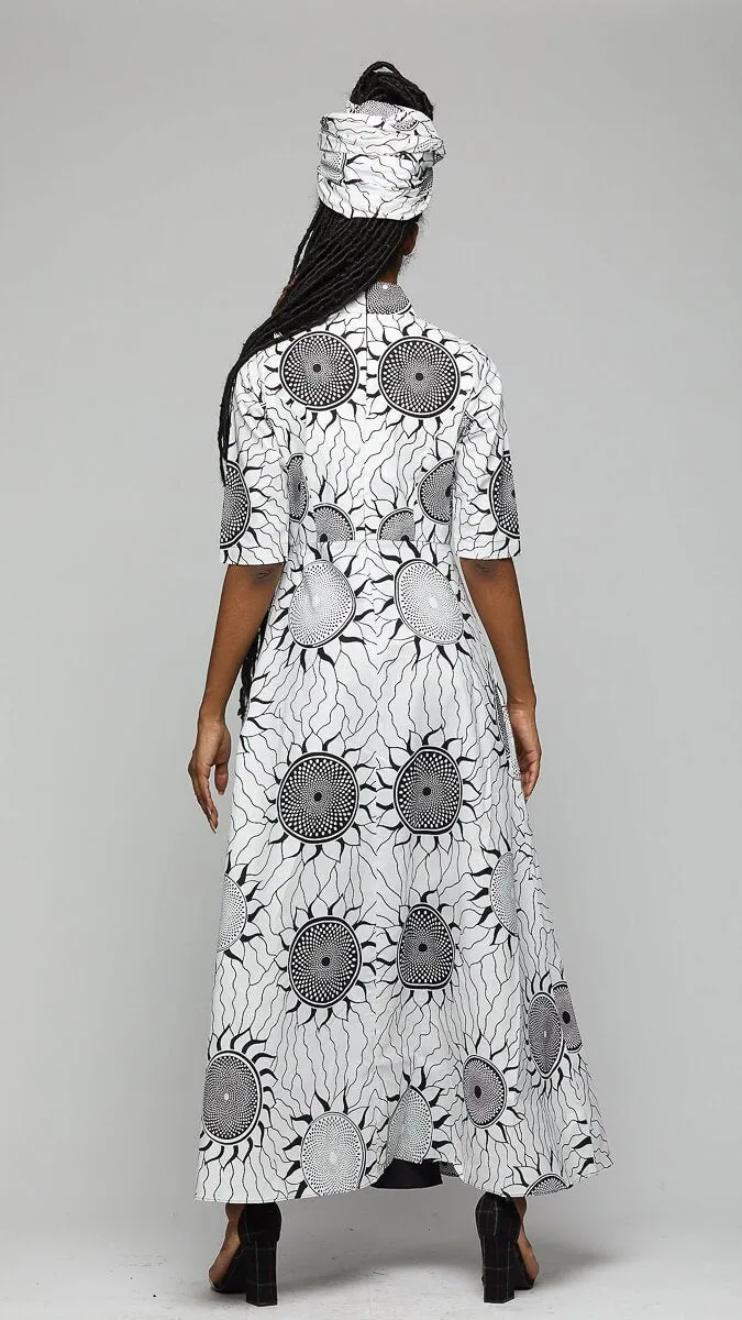 African Wax Tunic Dress