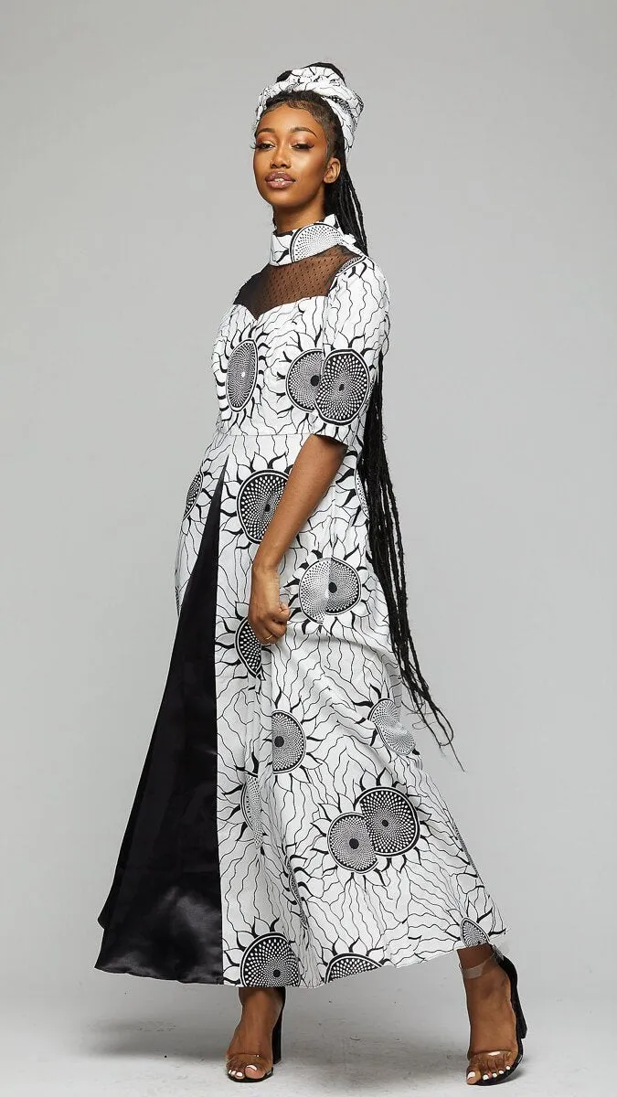 African Wax Tunic Dress