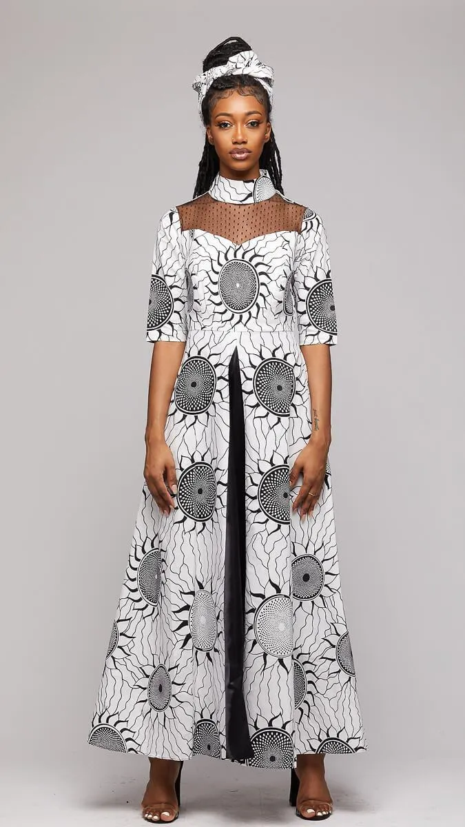 African Wax Tunic Dress