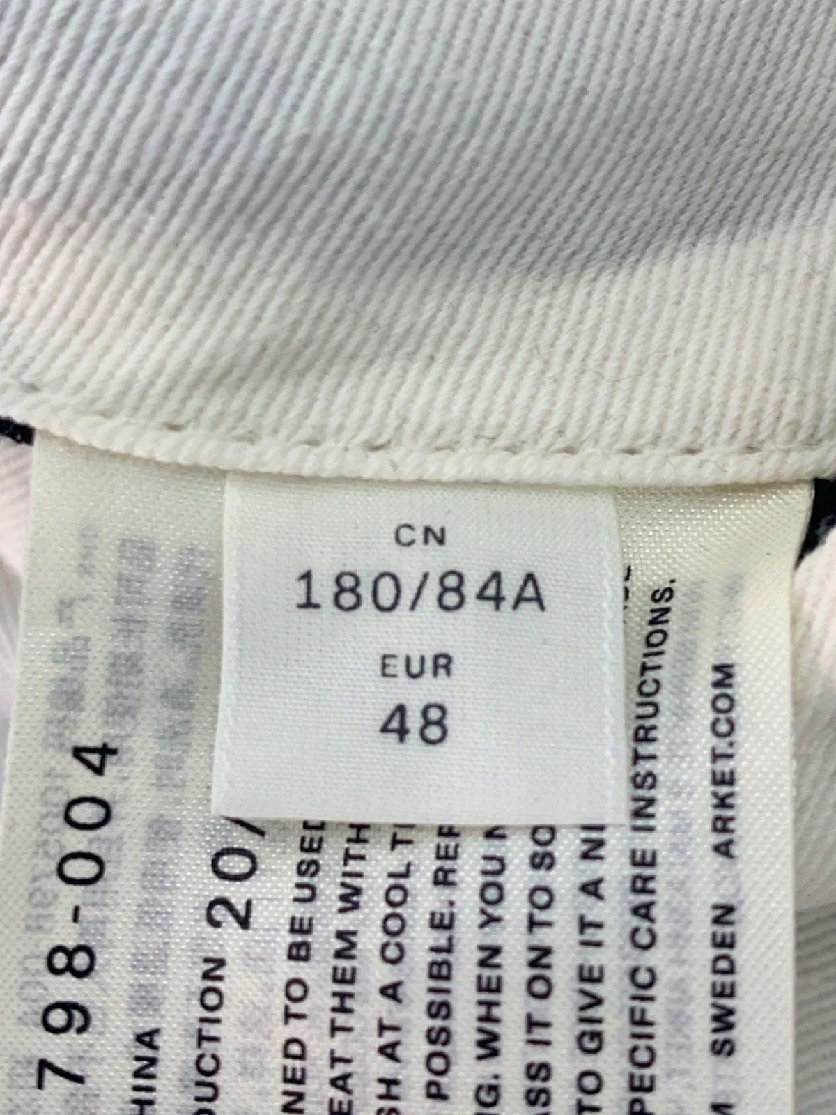 Arket Black Trousers W33
