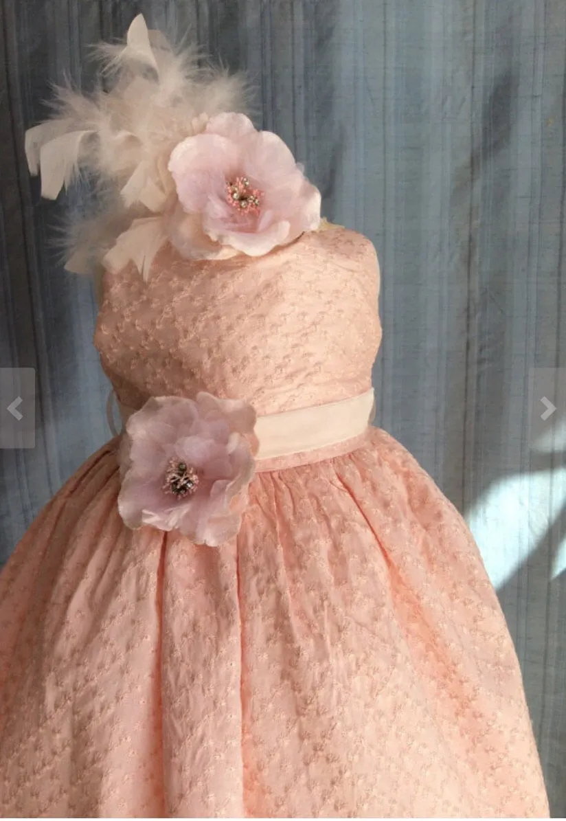 Baby Girl Silk Dress - Gia