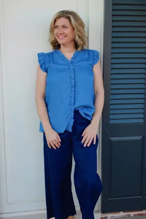Blue breeze top