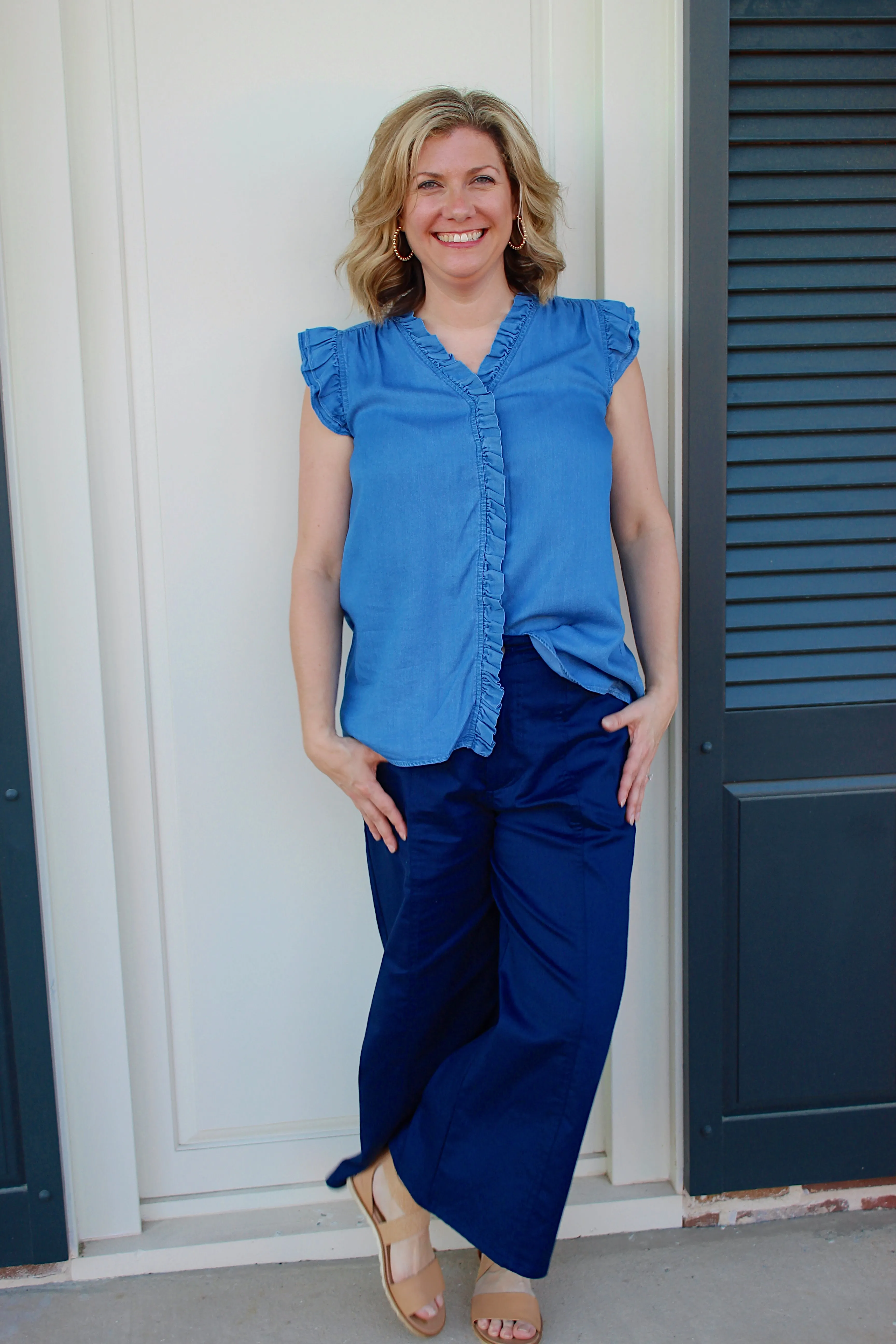 Blue breeze top