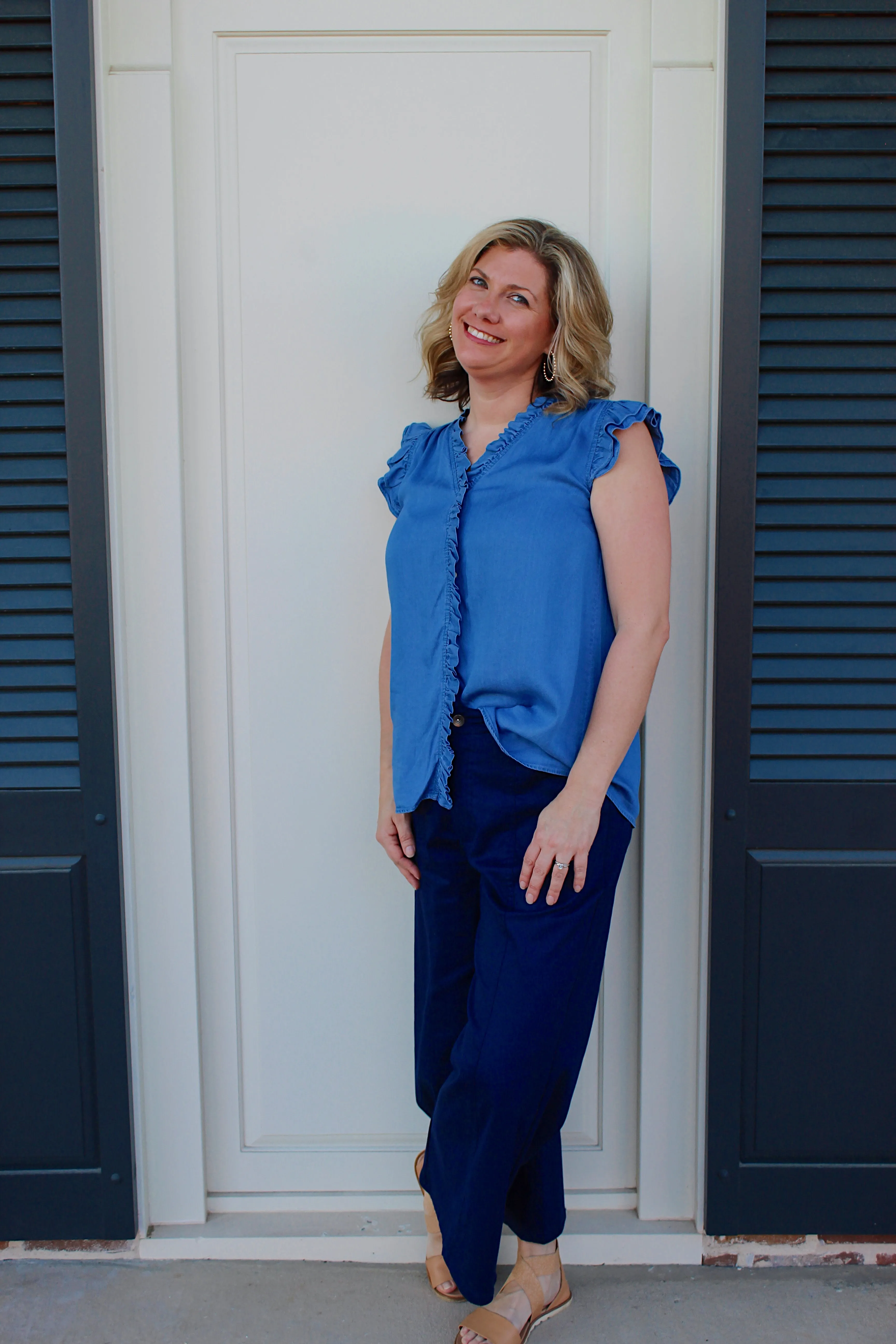 Blue breeze top