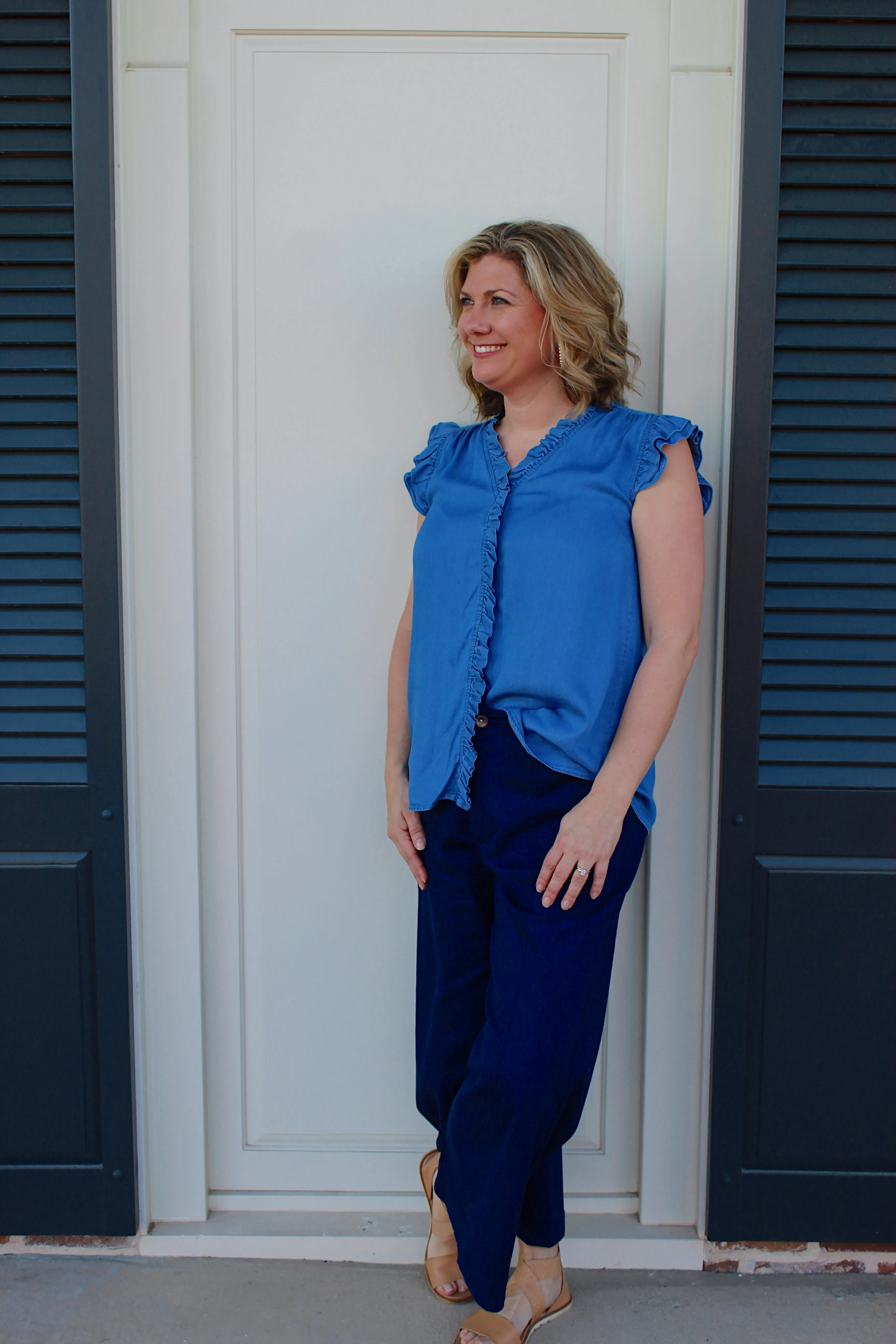 Blue breeze top