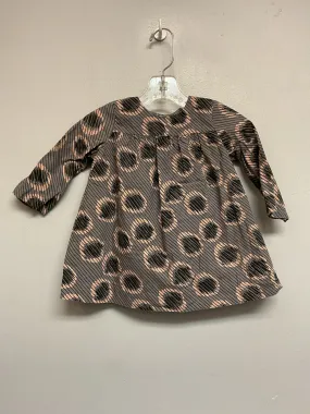 Bonpoint Size 12M Gray Cotton Infant Girls Dress Casual