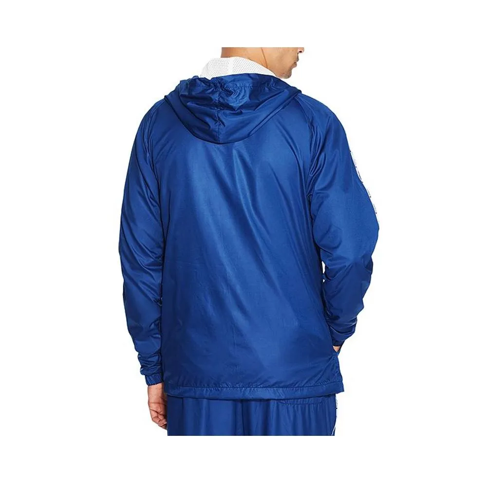 Champion Men's Satin Jacket with Hood Surf the Web V9656