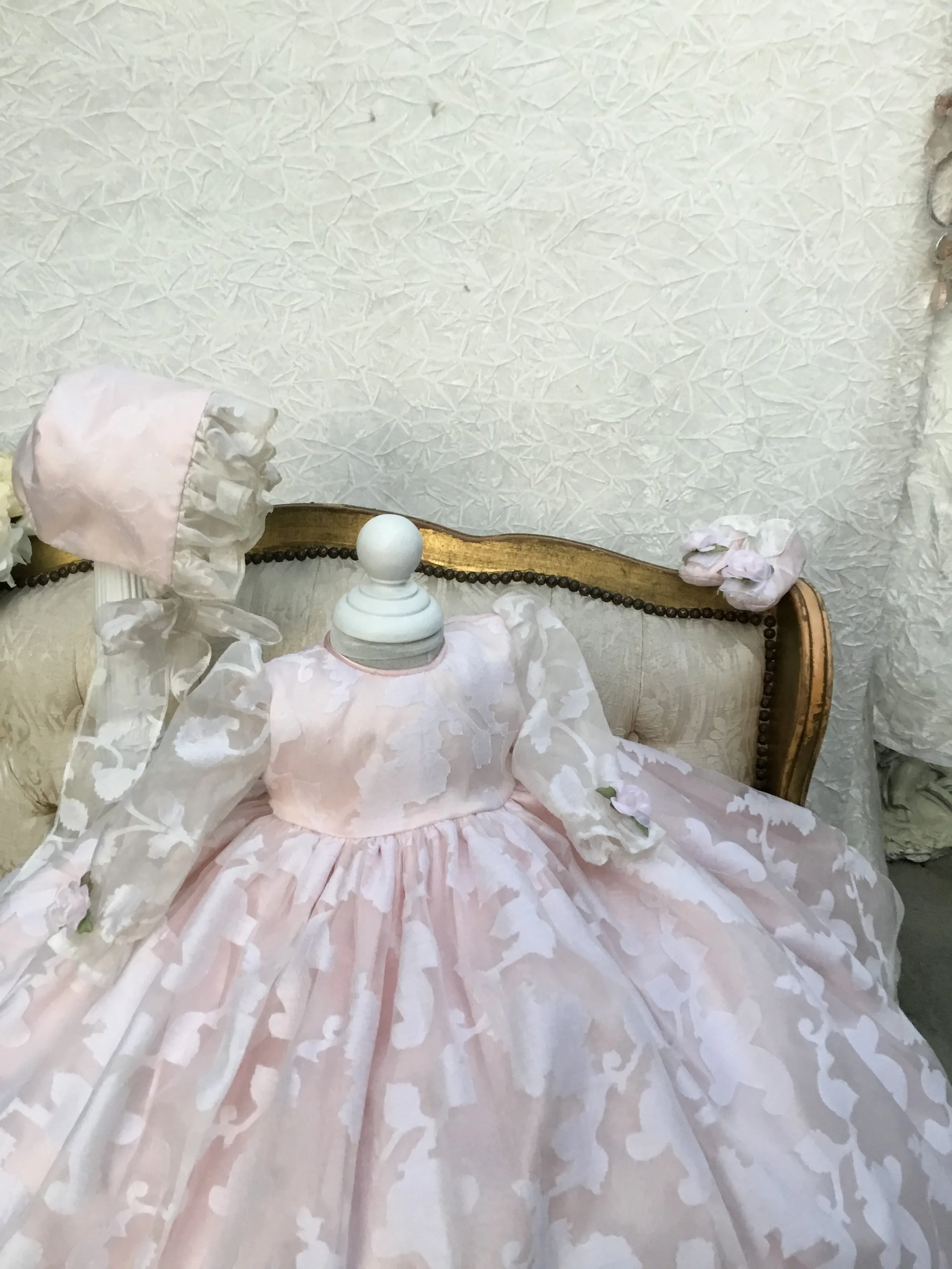 Christening Silk Gown - Eleanor