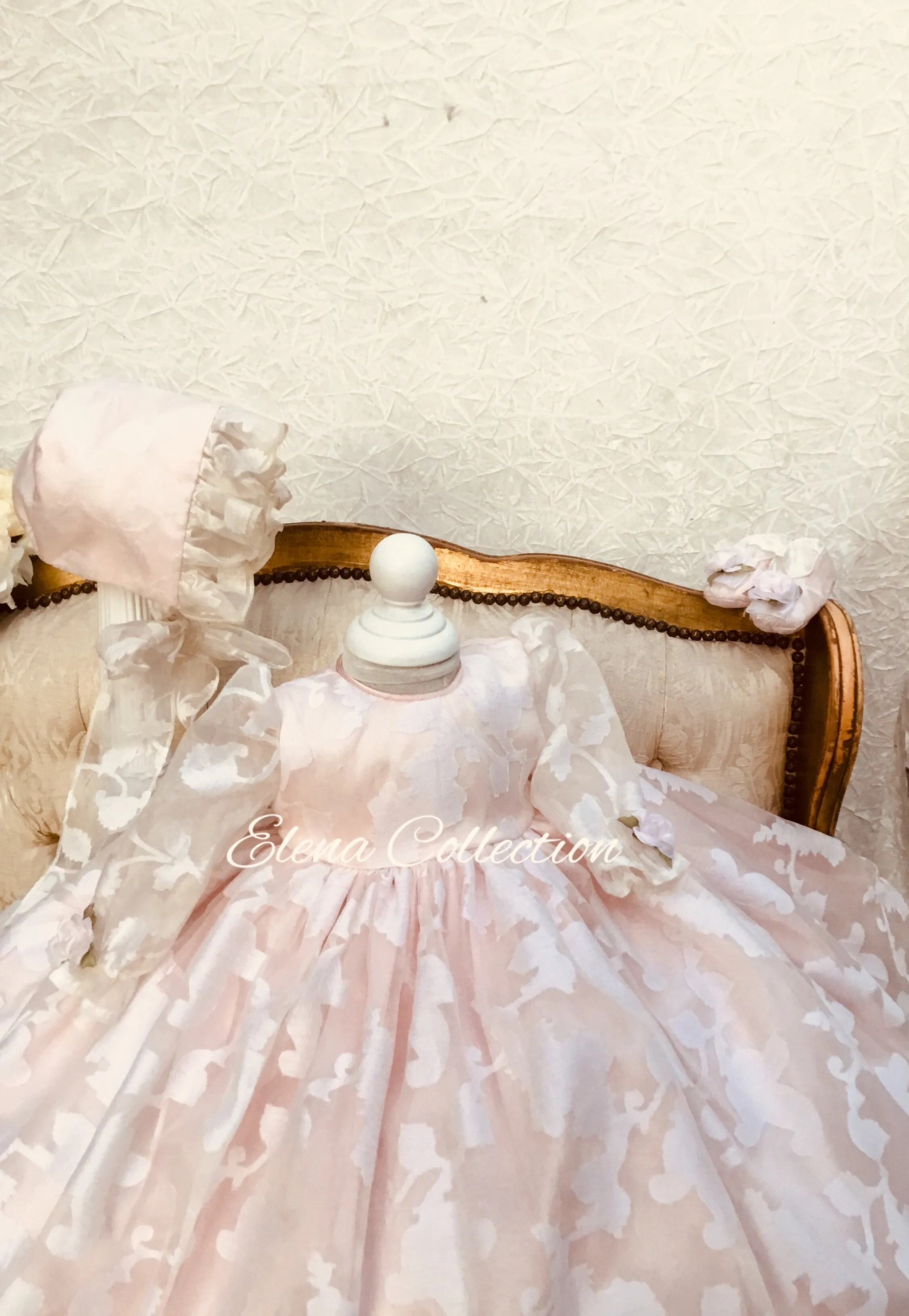 Christening Silk Gown - Eleanor