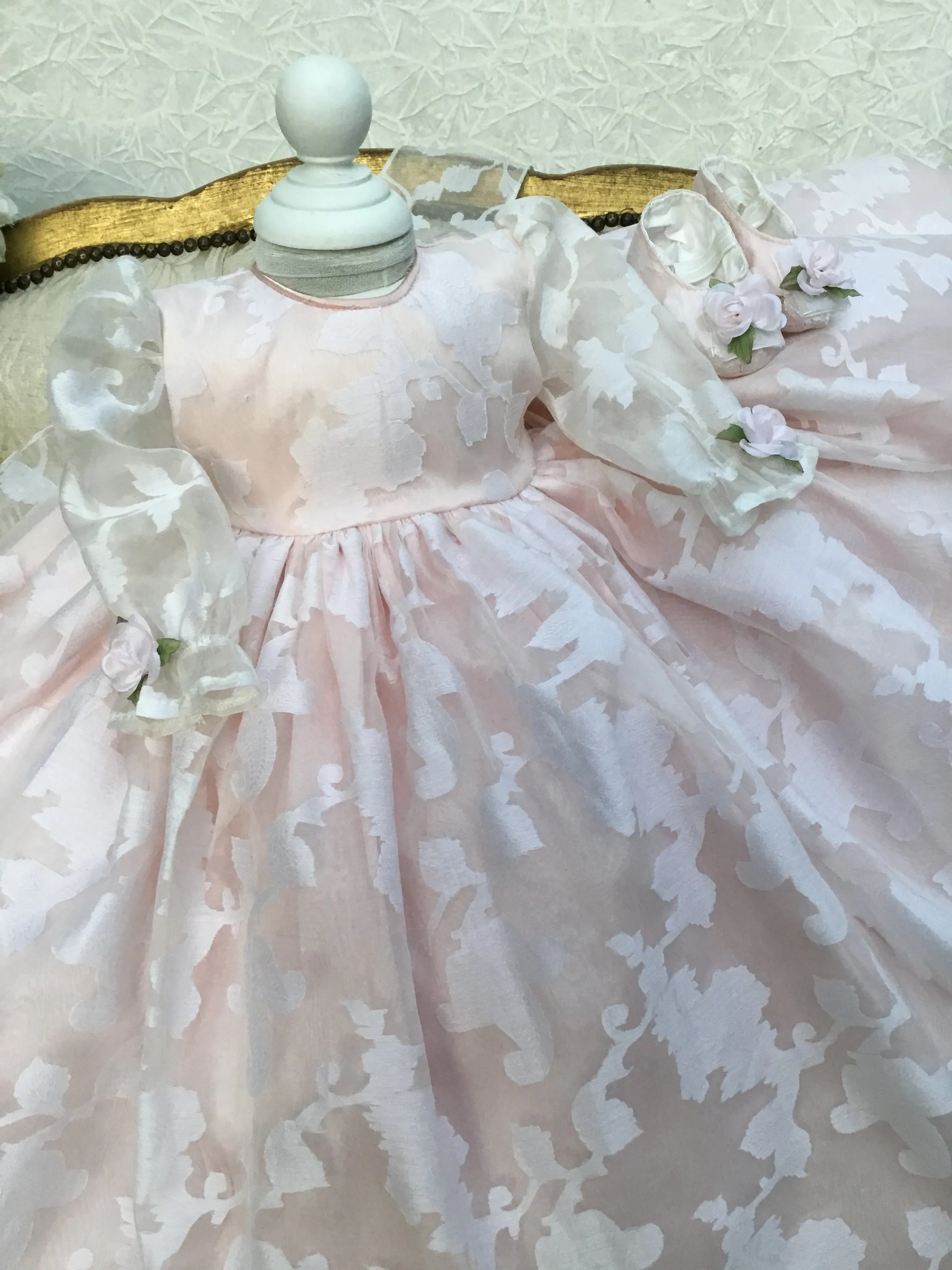 Christening Silk Gown - Eleanor