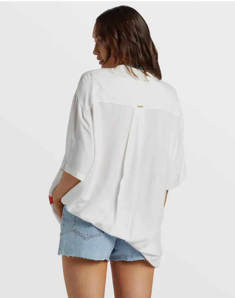 Coastal Tides Oversized T-Shirt