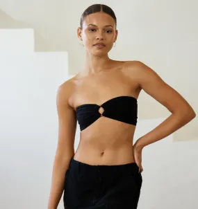 Coco Crop Top- Black