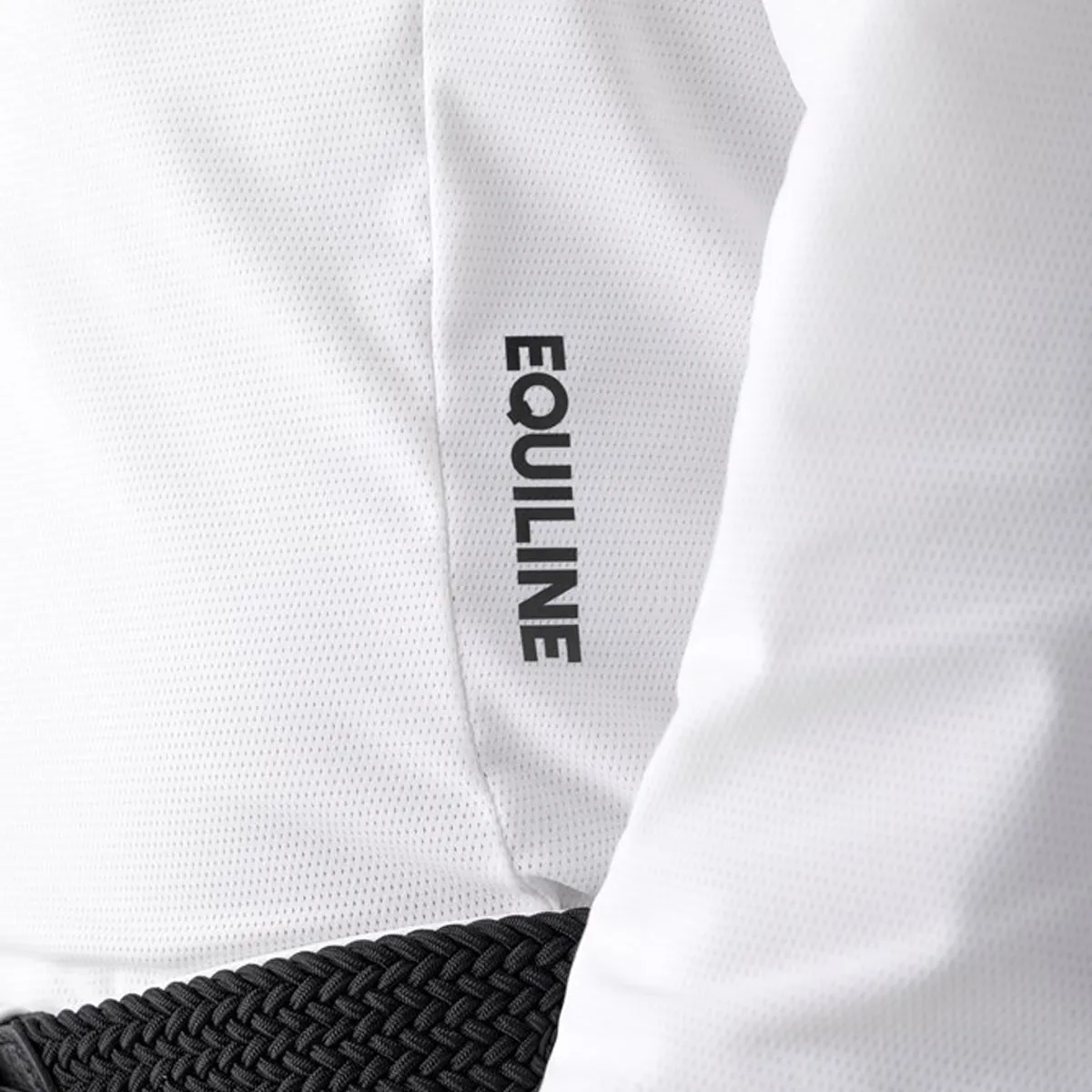 Equiline Men's CurtieK Long Sleeve Tech-Mesh Show Shirt