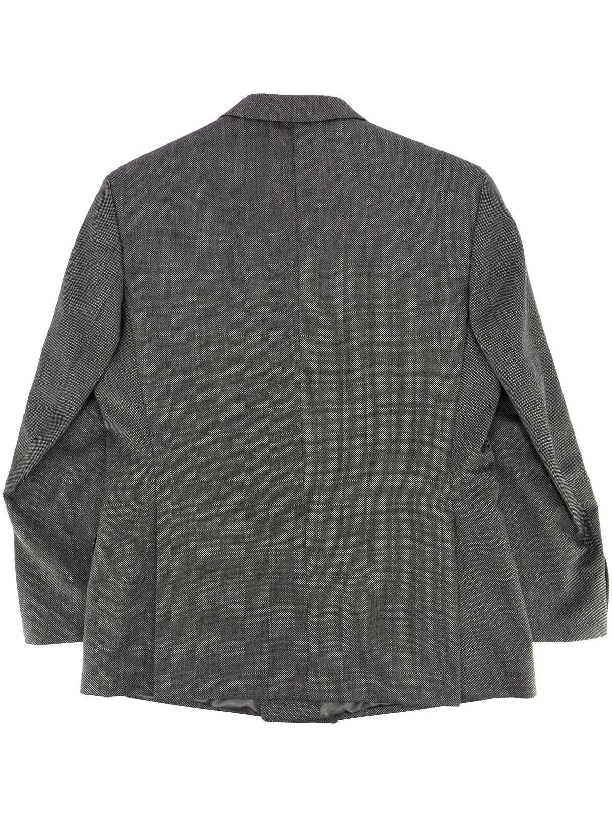 Grey Birdseye Double Breasted Demob Style Suit