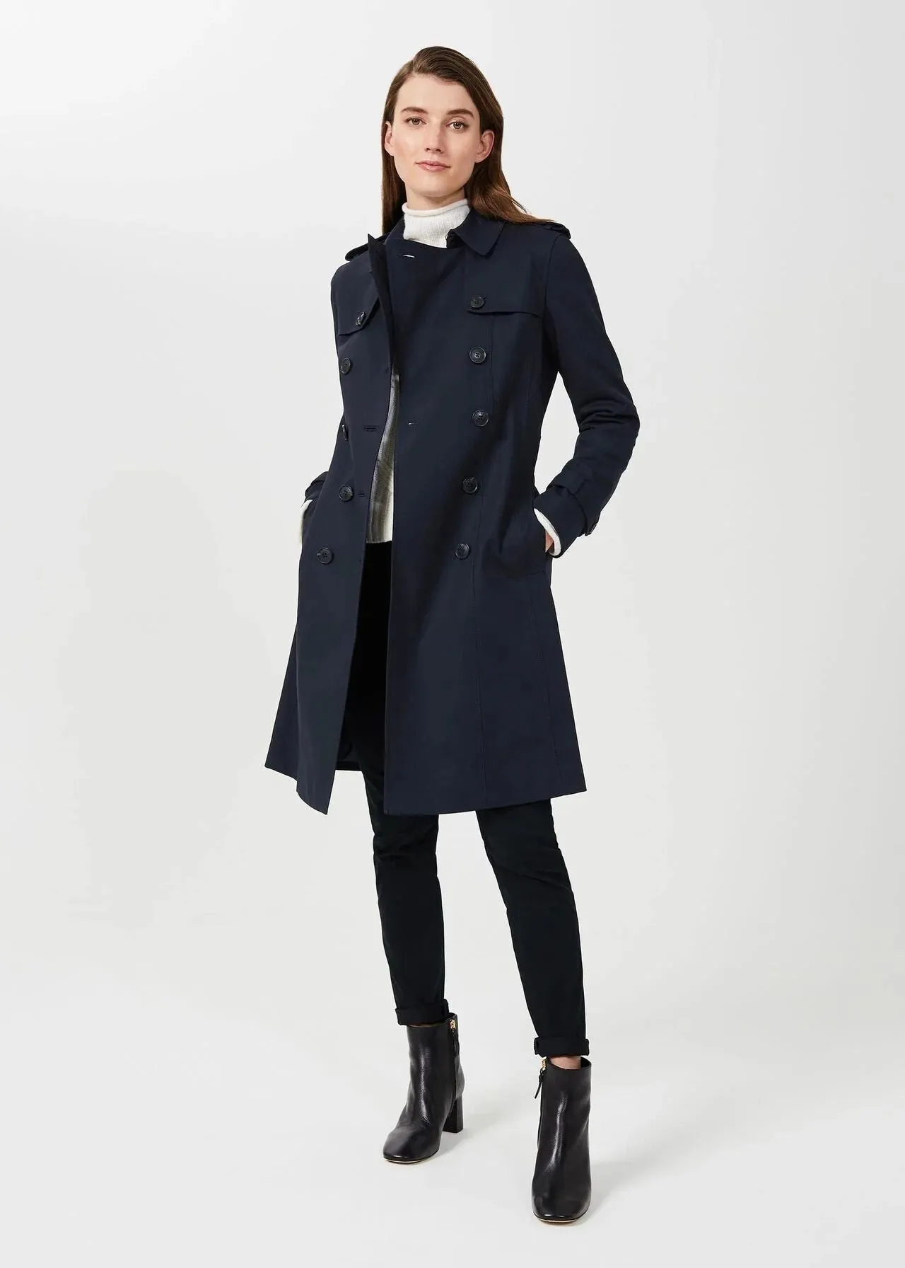 HOBBS SASKIA TRENCH COAT