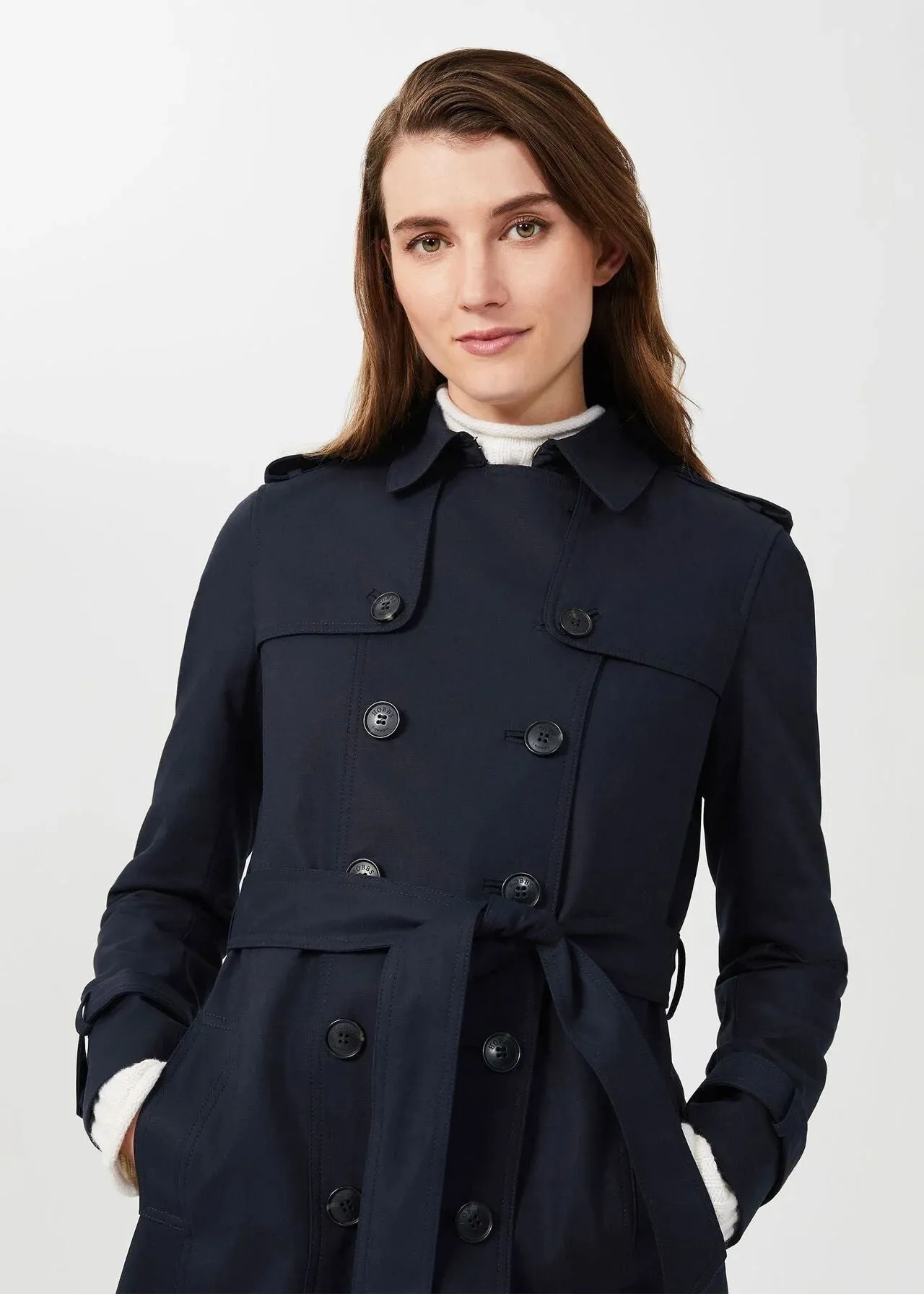 HOBBS SASKIA TRENCH COAT