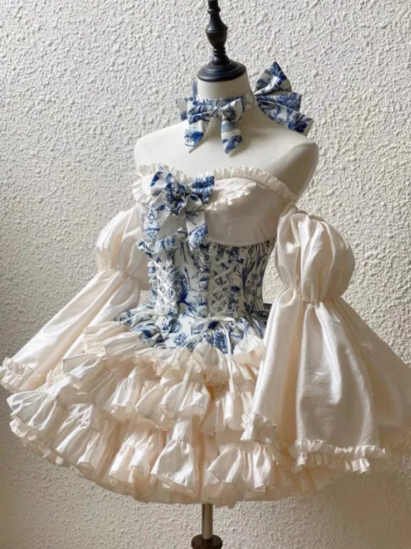 Marie Antoinette Style Short Dress