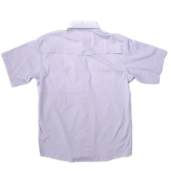 Men's Poncho Pearl Snap Shirt Padre-Blue