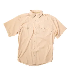 Men's Poncho Regular Fit Pearl Snap Shirt Bulldogger-Crm
