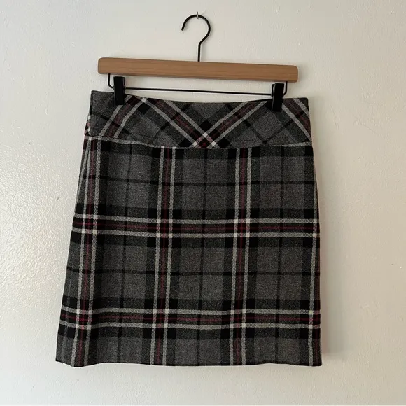 Sz2 Eddie Bauer Plaid Skirt
