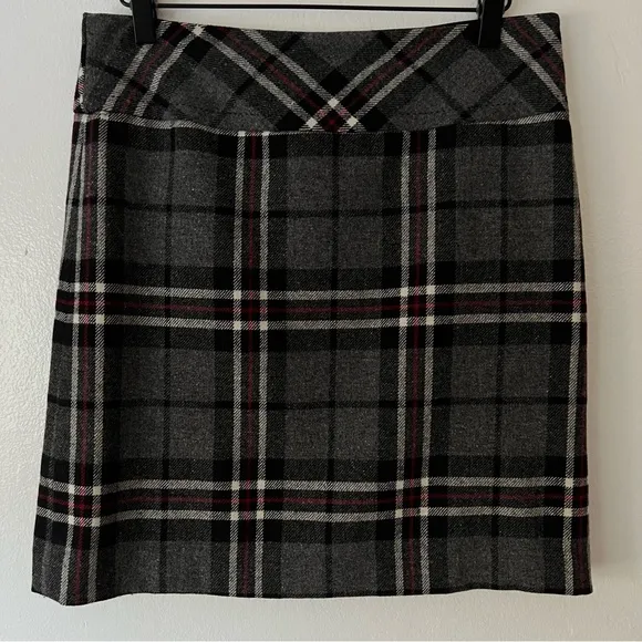 Sz2 Eddie Bauer Plaid Skirt