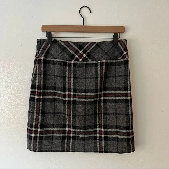Sz2 Eddie Bauer Plaid Skirt