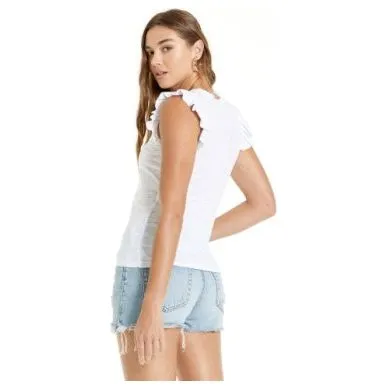 Women's Another Love White North Shirt VCKN1541WHT