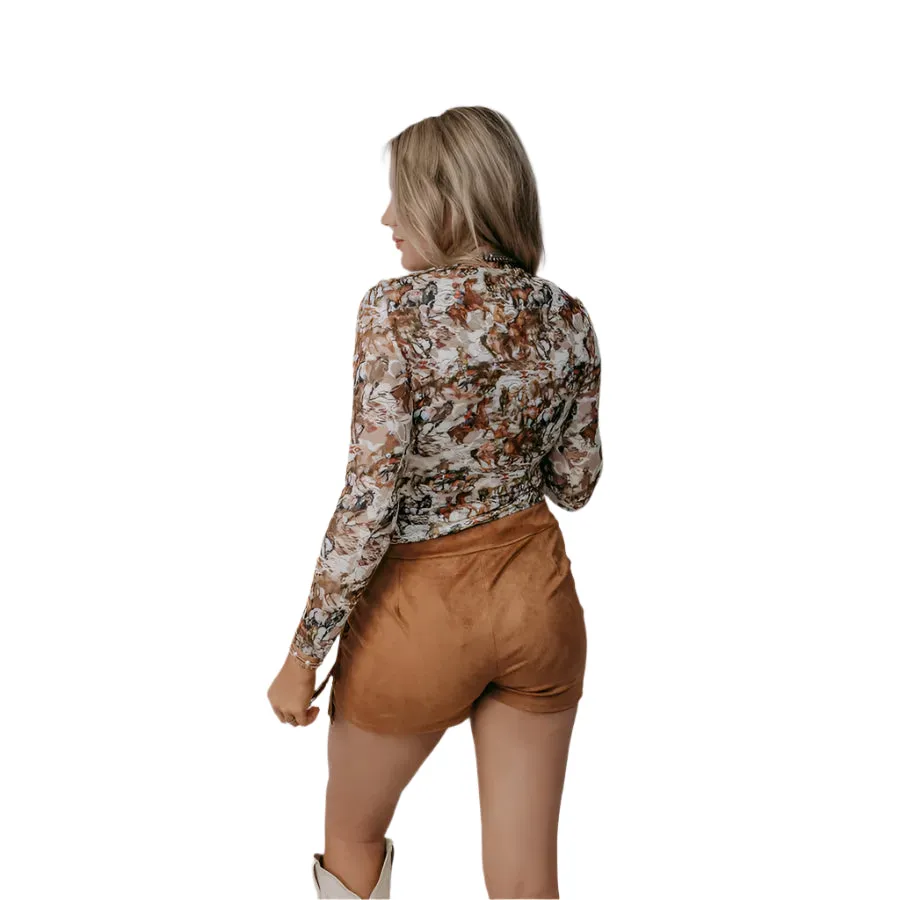 Women's Merigold Kiss Buckaroo Lace Top