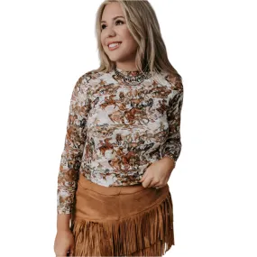 Women's Merigold Kiss Buckaroo Lace Top